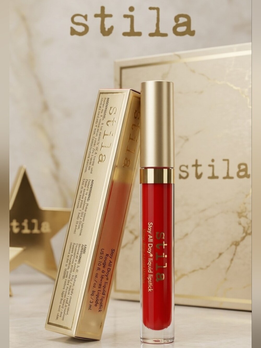 Stila Stay All Day Liquid Lipstick Fullsize 10fl Oz 3ml  in Beso New In Box